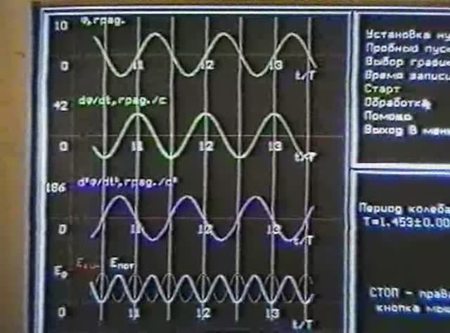 Физика. Опыты. Кинематика колебательного движения смотреть онлайн