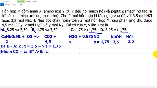 190531 hon hop amin, amino axit, peptit, protein смотреть онлайн