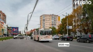 Эволюция троллейбуса ЗиУ-682Г [Г00] №1051 | Рязань