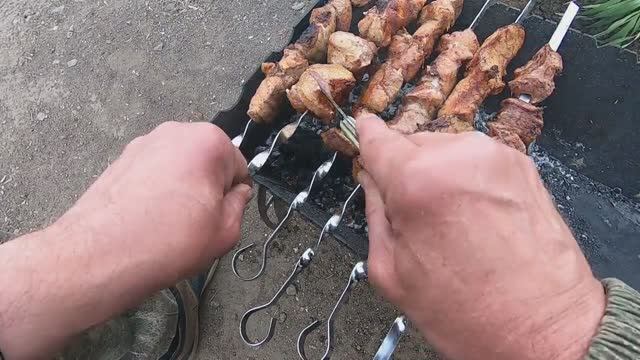 СОЧНЫЙ сибирский ШАШЛЫК из обычного мяса! смотреть онлайн
