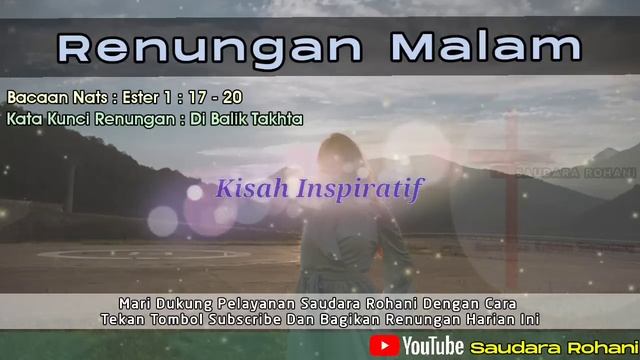 Renungan Malam Kristen - Doa Malam - Suara Injil - Pohon Kehidupan Terbaru - Renungan Malam Terbaru