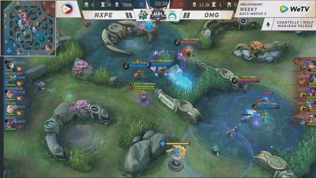 MPL-PH S8 W7D3 OMG VS NXPE Game 1 смотреть онлайн