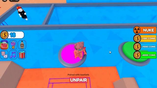 ОББИ НА ДВОИХ С АДОЧКОЙ КОТЕНОК! Roblox Командные головоломки (Командная работа Обби) смотреть онлайн