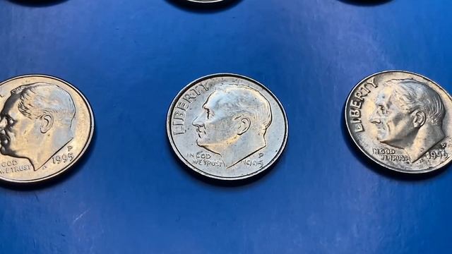 DO YOU Have This Roosevelt Dime Coins of the 90's? смотреть онлайн