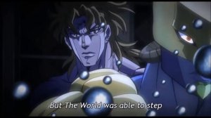 Jotaro vs Dio (русская озвучка)
