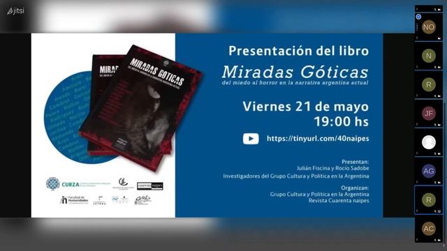 Presentación del libro "Miradas góticas" смотреть онлайн