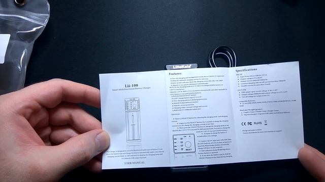 Зарядка LiitoKala Lii-100 смотреть онлайн