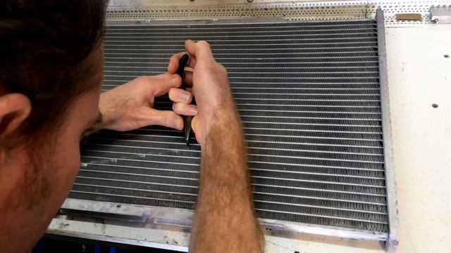 Repairing heat exchanger fin damage : Radiator - Intercooler - Oil Cooler - etc смотреть онлайн
