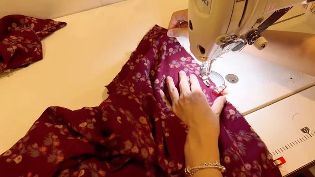 Flared Wide Leg Palazzo Pants Cutting And Sewing | This way I sew 10 pieces a day | Sewing for sale смотреть онлайн