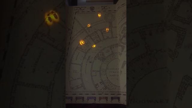 Harry Potter interactive Marauders Map смотреть онлайн