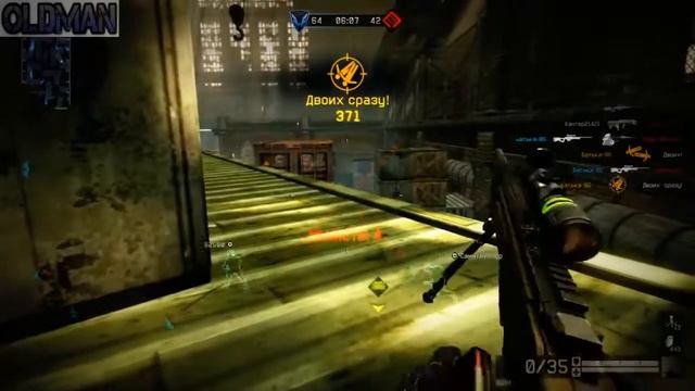 Warface AWM АВМ Frag Movie Oldman смотреть онлайн