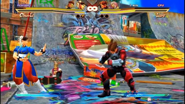 Street Fighter X Tekken - Chun-li and Cammy (Gameplay) смотреть онлайн