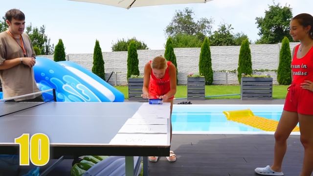 БЕДНЫЙ Vs БОГАТЫЙ БАССЕЙН! Челлендж! Карамелькины