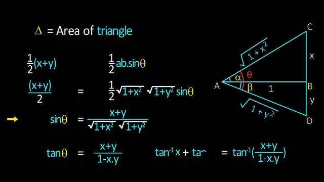 3 methods to prove Tan⁻¹x+Tan⁻¹y=Tan⁻¹(x+y/1-xy) |mathocube | смотреть онлайн