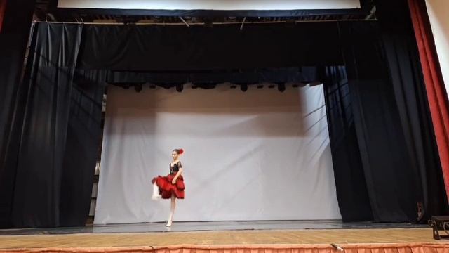 Вариация Китри из балета ДонКихот, Рассохина Полина