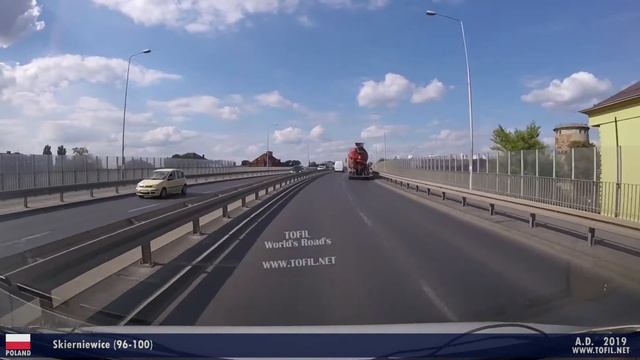 Skierniewice - POLAND 2019 Road Trip DASHCAM WWW.TOFIL.NET смотреть онлайн