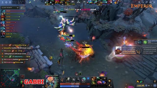 GABBI 2X RAMPAGE - AGHANIMS + RAPIER FOUNTAIN DIVE смотреть онлайн