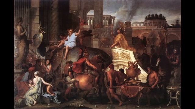 1024px Charles Le Brun Entry of Alexander into Babylon WGA12531 смотреть онлайн