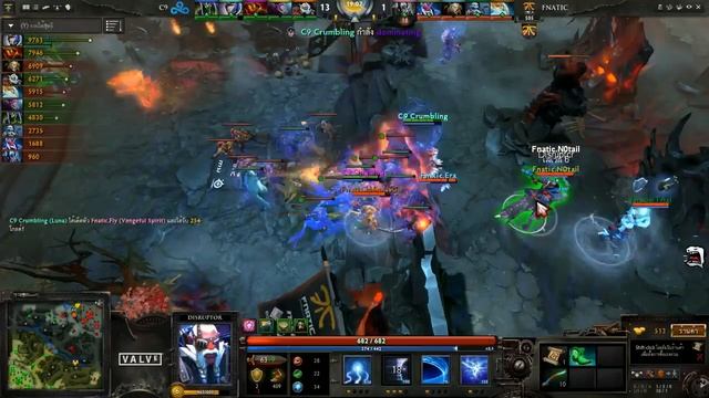 [ Dota2 ] Fnatic vs Cloud9 - D2 Champions League S2 - Thai Caster смотреть онлайн