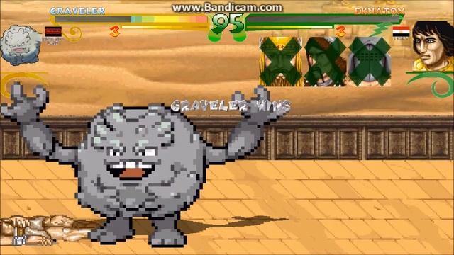 M.U.G.E.N TFGAF Special - Graveler Vs. 8 Mighty Warriors Characters смотреть онлайн