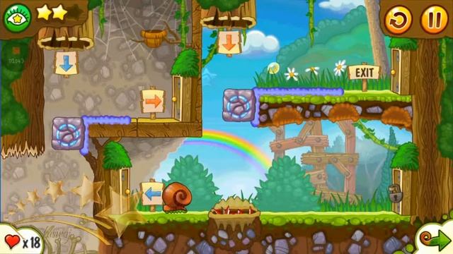SNAIL BOB 2 - Forest Story : Level 1-16 смотреть онлайн