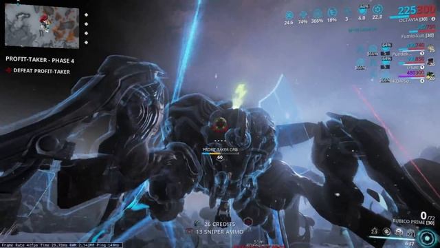 Warframe | Profit-Taker Orb hunt смотреть онлайн