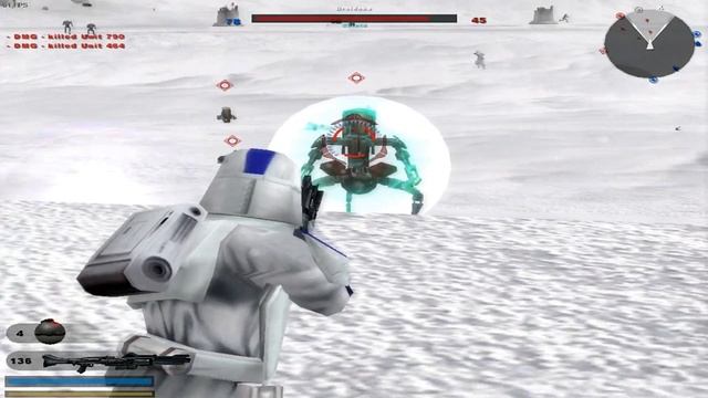 Star Wars Battlefront 2 Classic | Phase 1 Snowtroopers Gameplay (Skin Changer Mod - v0.8) смотреть онлайн