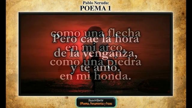 Pablo Neruda - Poema 1 - 20 Poemas de Amor y Una Canción Desesperada смотреть онлайн