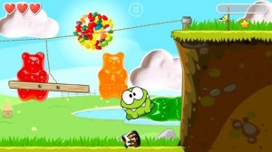 Red Ball 4 Om Nom Mod vs Boss.Volume 1 all level.Красный шарик 4 мод на ам няма