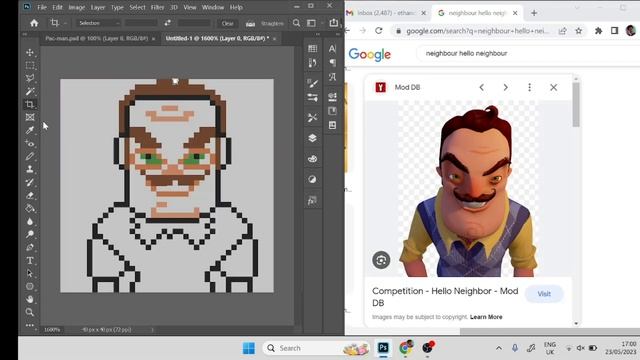 Hello Neighbor #helloneighbor #pixelart #speeddrawing смотреть онлайн