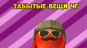 Забытые вещи чг