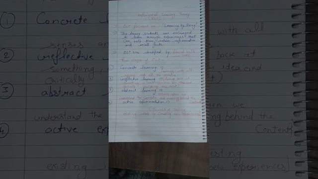 experiential learning theory #what is ELT#teaching aptitude смотреть онлайн