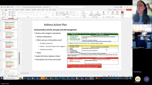 Asthma Self Management Work Group Meeting 2024 04 02 Round 1 Session 2 смотреть онлайн