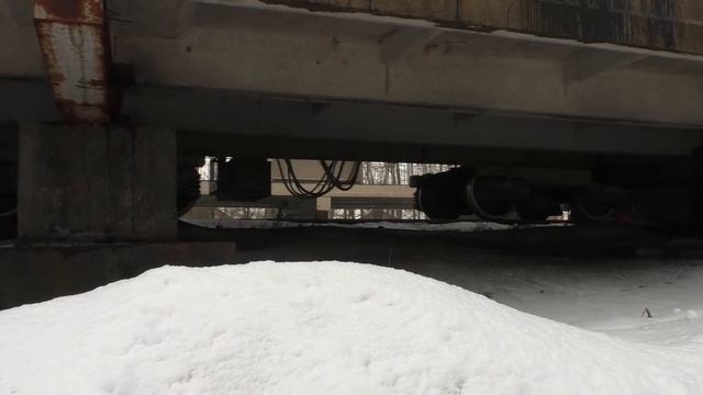 Рельсошлифовальный поезд SPENO RR48 HP1 в работе. смотреть онлайн