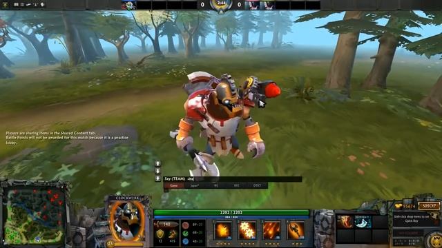 Dota 2 Clockwerk Immortal Item Eternal Machine Head смотреть онлайн