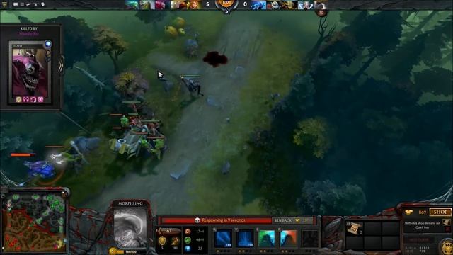 PGR - Dota2 - First game against Hard ai pt1 смотреть онлайн