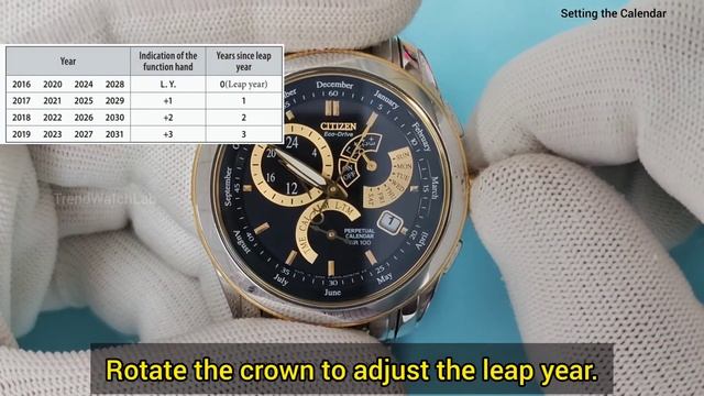 Citizen Eco-drive E870 Full Setting Instruction.