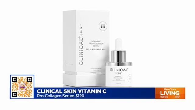 Clinical Skin Vitamin C Pro-Collagen Serum featured on Fall beauty must-haves NY Living segment смотреть онлайн