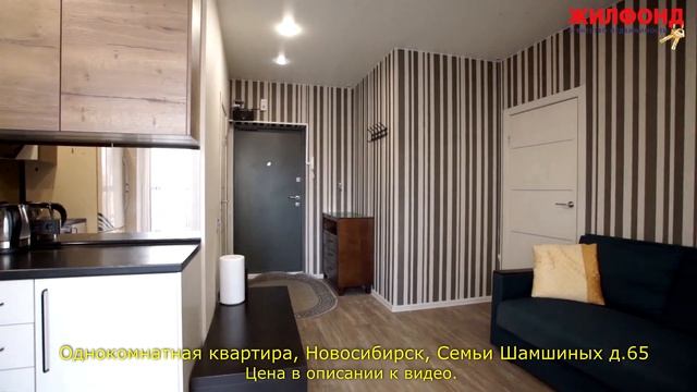 Однокомнатная квартира, Новосибирск, Центральный р-н, Семьи Шамшиных. Агентство недвижимости ЖИЛФОН смотреть онлайн