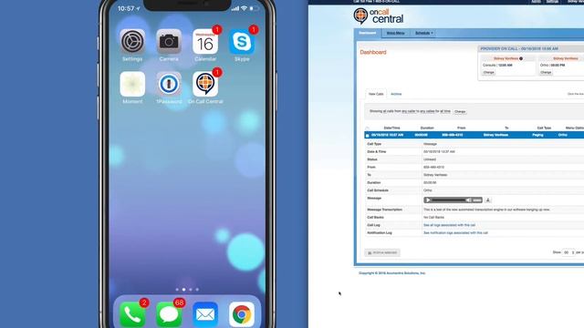 Automated Transcription: Features | On Call Central смотреть онлайн