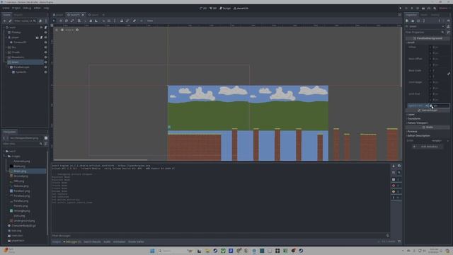 Adding parallax backgrounds in Godot 4! смотреть онлайн