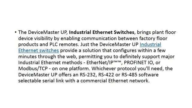 industrial ethernet switches 04162014 смотреть онлайн