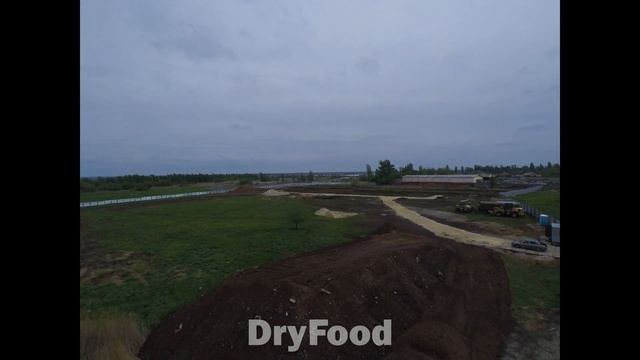 Подготовка площадки под крупнейший в Европе производственный комплекс по сушке овощей. смотреть онлайн