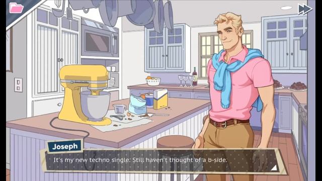 Dream Daddy: A Dad Dating Simulator {RUS/Рус} [28] → Джозеф свидание 1 смотреть онлайн