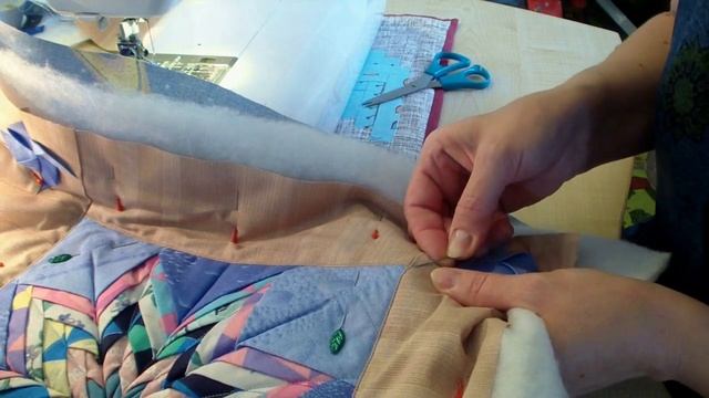 Сшила панно для украшения интерьера детской комнаты. Все лоскутки в дело! смотреть онлайн