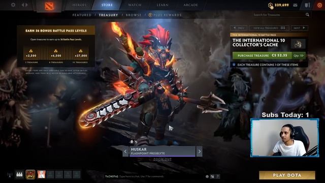 AMAZING Dota 2 Collector's Cache TI 10 | Reactions and Rating смотреть онлайн
