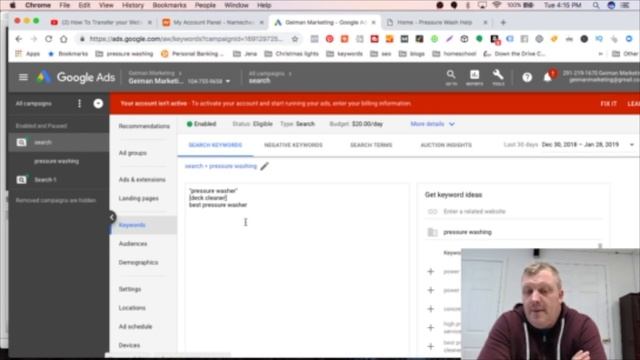 Positive Keywords To Start Google Ads Campaign | Types Of Keywords смотреть онлайн