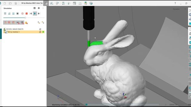 SprutCAM Tutorial #108 | 5D by Meshes Mill 5 Axis Toopath Machining смотреть онлайн