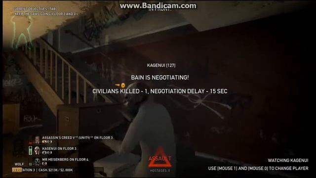 PAYDAY:the heist OVERKILL смотреть онлайн