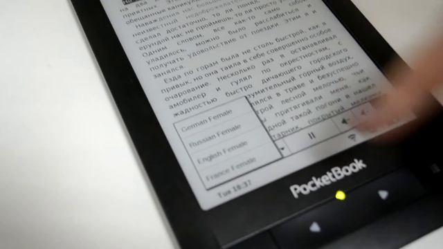PocketBook Touch. TTS смотреть онлайн